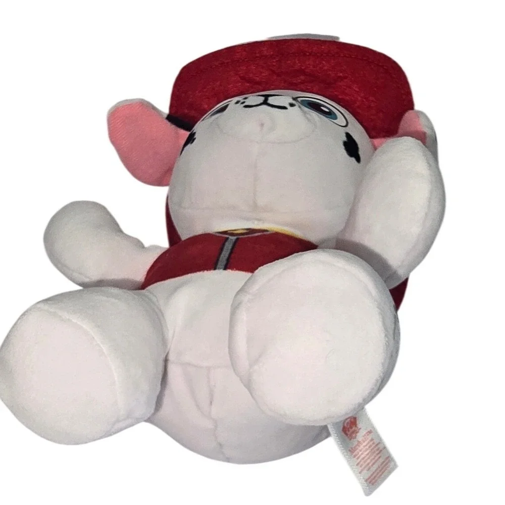 Ty Paw Patrol Marshall Dalmatian‎ Fire Dog Plush Red White Stuffed Animal Toy